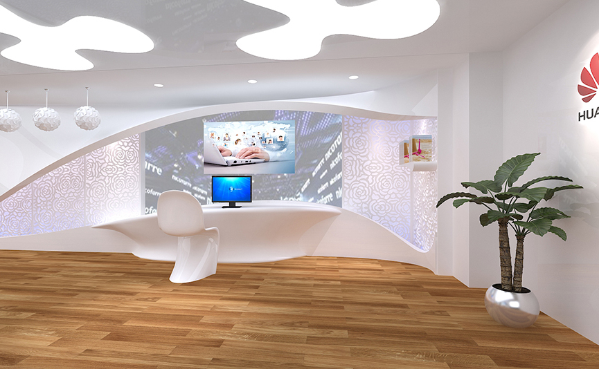 華為(wèi)集團展台